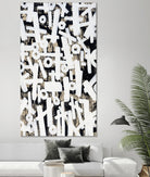 Strapped II by Daleno Art on GIANT ART - beige abstract abstrait 