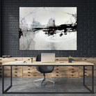 Harbor of Industry by Daleno Art on GIANT ART - red abstract abstract