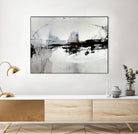 Harbor of Industry by Daleno Art on GIANT ART - red abstract abstract