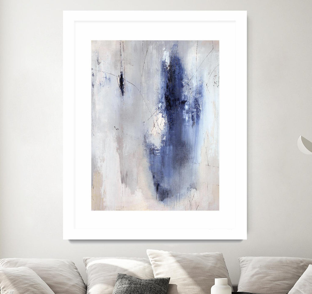 Jaywalkers by Daleno Art on GIANT ART - blue  abstract