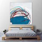 Thimble and Twine by Daleno Art on GIANT ART - red abstract abstrait 