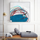 Thimble and Twine by Daleno Art on GIANT ART - red abstract abstrait 