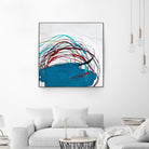 Thimble and Twine by Daleno Art on GIANT ART - red abstract abstrait 