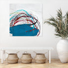 Thimble and Twine by Daleno Art on GIANT ART - red abstract abstrait 