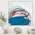 Thimble and Twine by Daleno Art on GIANT ART - red abstract abstrait 
