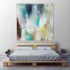 Disruptive Connection II by Daleno Art on GIANT ART - pink abstract abstrait