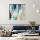 Disruptive Connection II by Daleno Art on GIANT ART - pink abstract abstrait