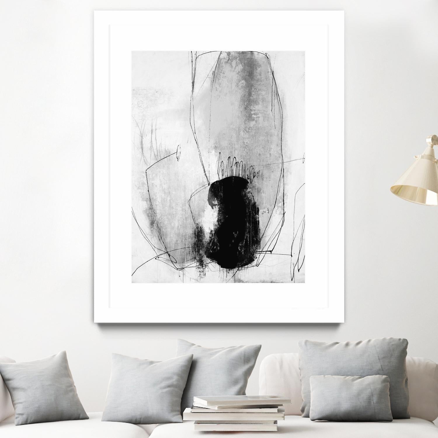 Looking Lens I by Daleno Art on GIANT ART - black abstract