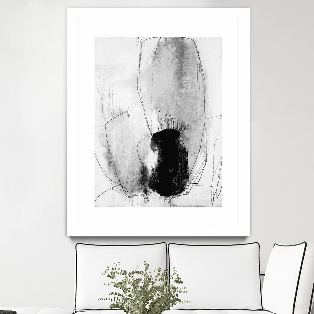 Looking Lens I by Daleno Art on GIANT ART - black abstract
