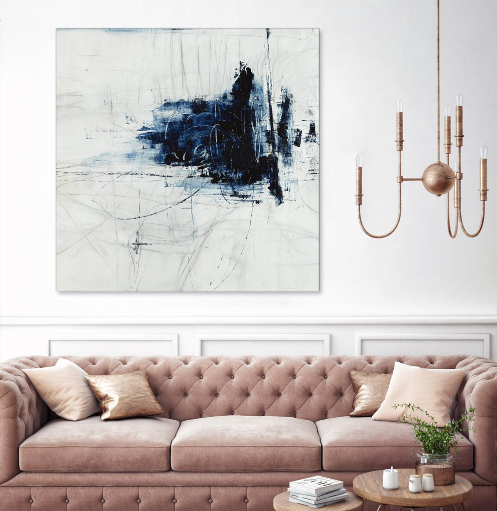 Superior by Daleno Art on GIANT ART - blue abstract abstrait 