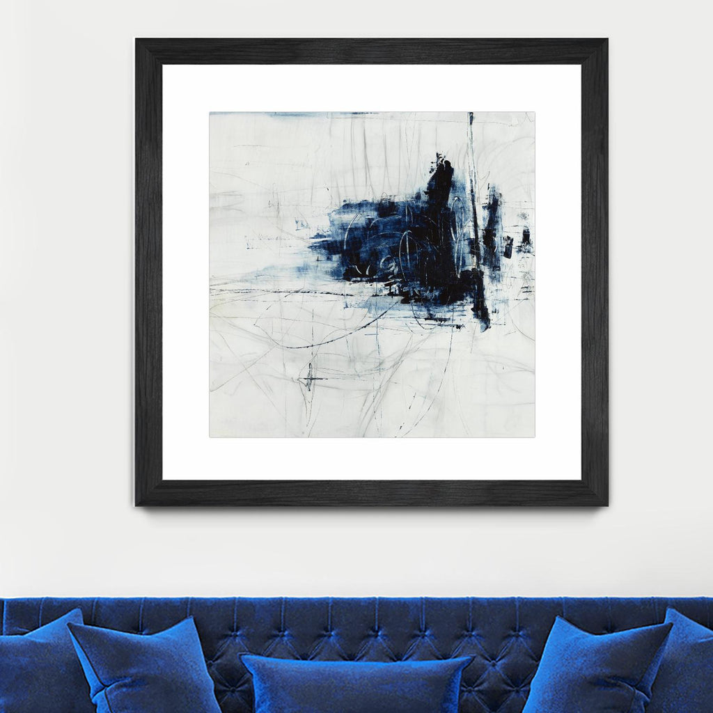 Superior par Daleno Art sur GIANT ART - abstrait abstrait bleu 