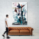 Freedom Is Fantastic by Daleno Art on GIANT ART - orange abstract