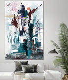 Freedom Is Fantastic by Daleno Art on GIANT ART - orange abstract