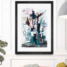 Freedom Is Fantastic by Daleno Art on GIANT ART - orange abstract