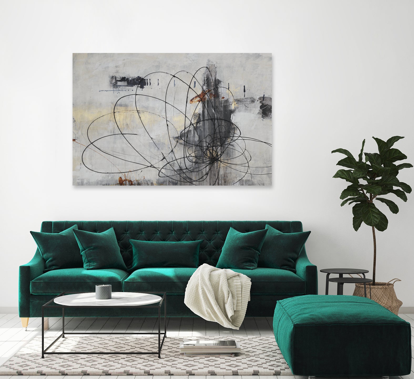 Mess With the Mind II by Daleno Art on GIANT ART -  abstract