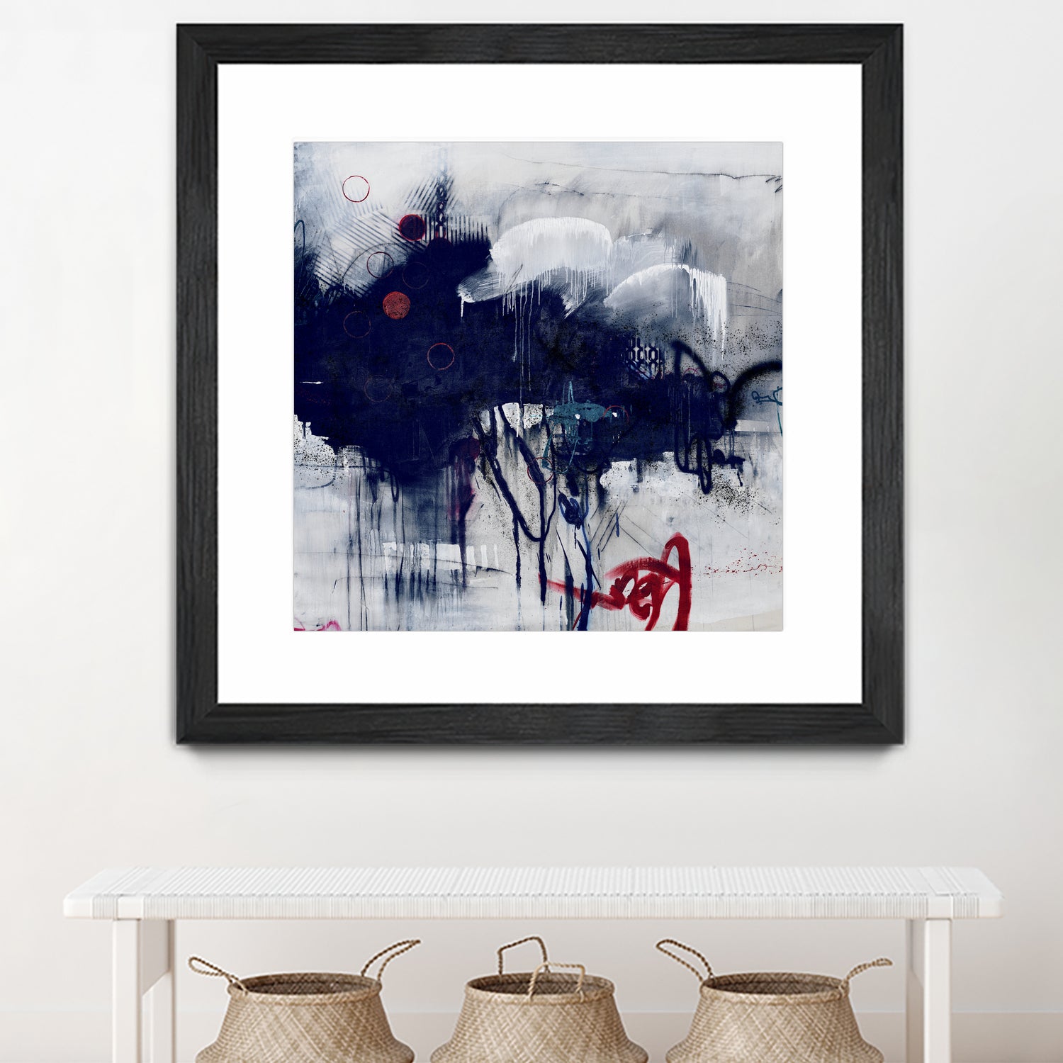 Heavy Clouds by Daleno Art on GIANT ART - black abstract