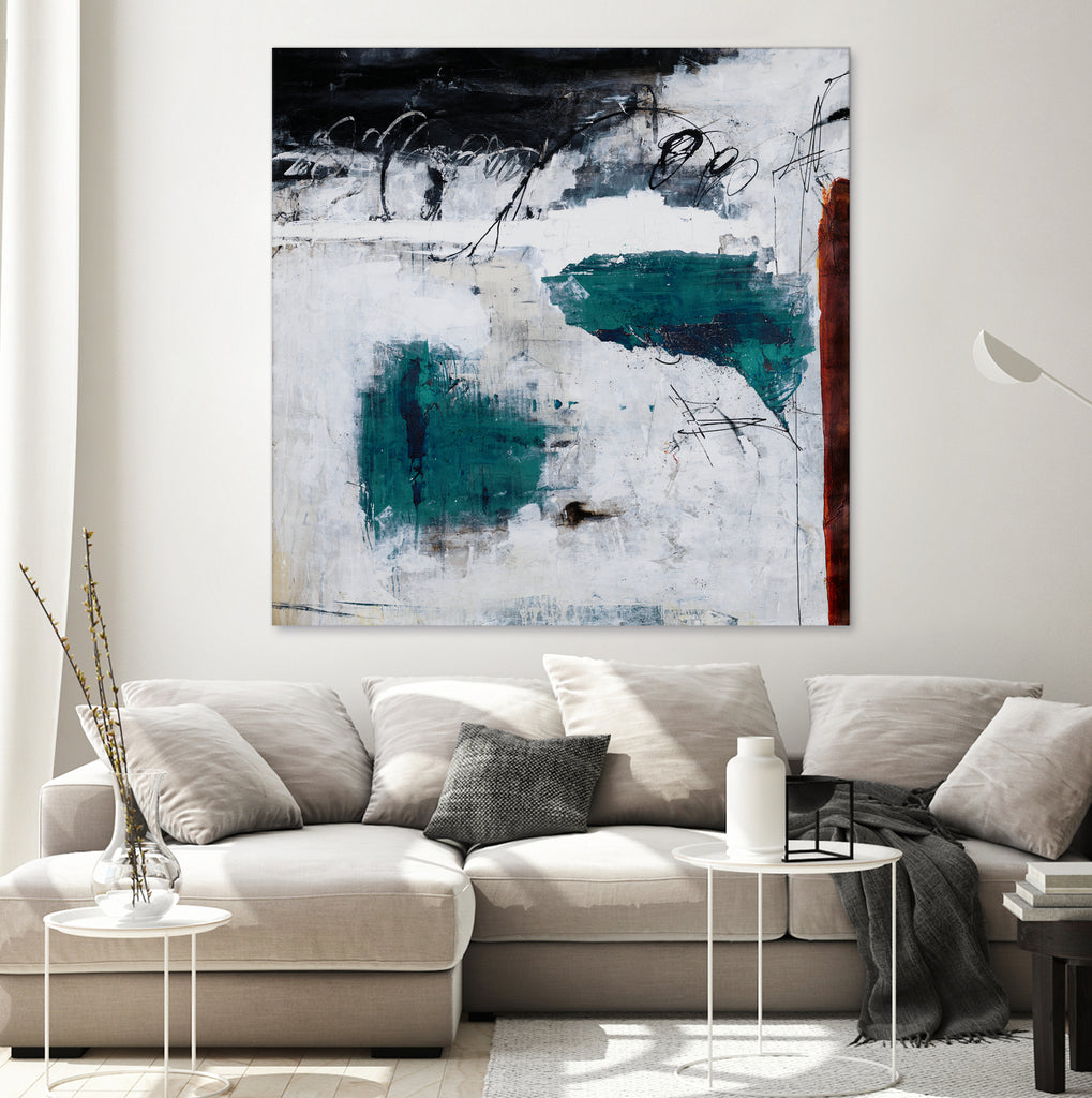 Hasty Choice by Daleno Art on GIANT ART - blue abstract