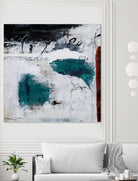 Hasty Choice by Daleno Art on GIANT ART - blue abstract