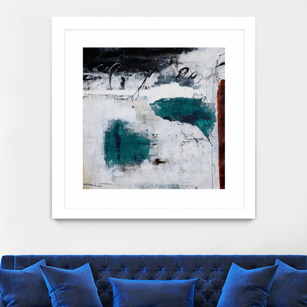 Hasty Choice by Daleno Art on GIANT ART - blue abstract