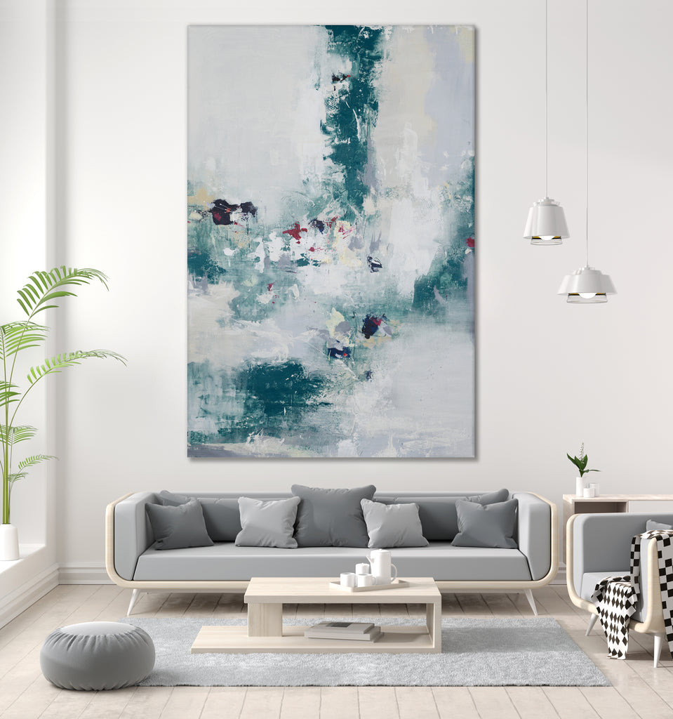 Awakened By A Dream I by Daleno Art on GIANT ART - blue abstract