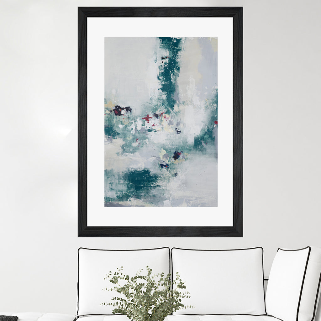 Awakened By A Dream I by Daleno Art on GIANT ART - blue abstract
