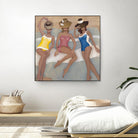 The Orange County Club.tif by Daleno Art on GIANT ART - beige  costal beach