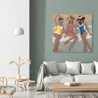 The Orange County Club.tif by Daleno Art on GIANT ART - beige figurative beach
