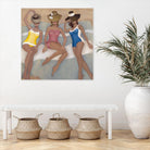 The Orange County Club.tif by Daleno Art on GIANT ART - beige figurative beach