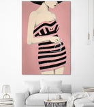 Sally by Daleno Art on GIANT ART - pink figurative women