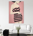 Sally by Daleno Art on GIANT ART - pink figurative women