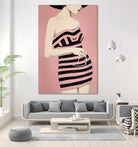 Sally by Daleno Art on GIANT ART - pink figurative women