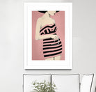 Sally by Daleno Art on GIANT ART - pink figurative women