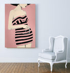 Sally by Daleno Art on GIANT ART - pink figurative women