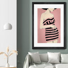 Sally by Daleno Art on GIANT ART - pink figurative women