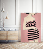 Sally by Daleno Art on GIANT ART - pink figurative women