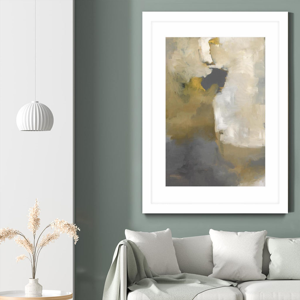 Out the Window by Daleno Art on GIANT ART - beige abstract abstract