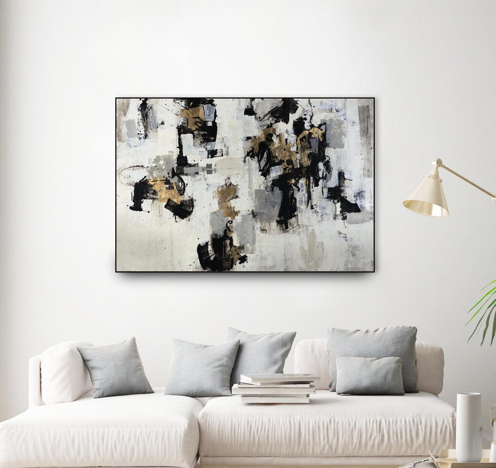 Gold Gloved Boxer by Daleno Art on GIANT ART - gold abstract abstract