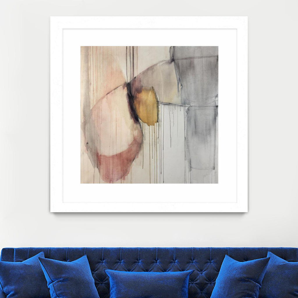 Trapped Silence by Daleno Art on GIANT ART - beige abstract abstrait
