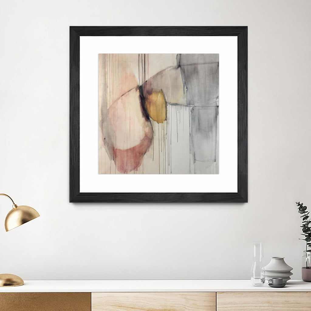 Trapped Silence by Daleno Art on GIANT ART - beige abstract abstrait