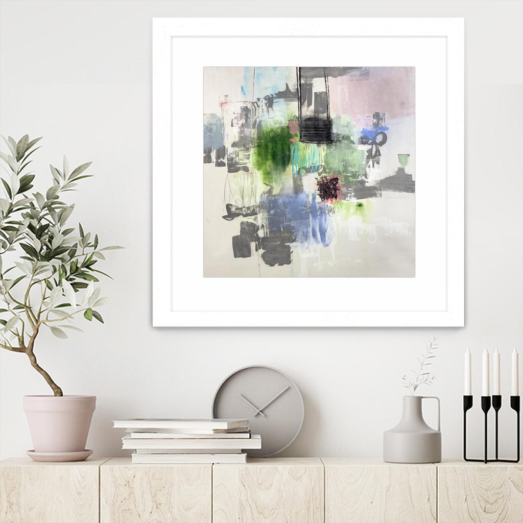 Uncontained by Daleno Art on GIANT ART - grey  abstract abstrait 