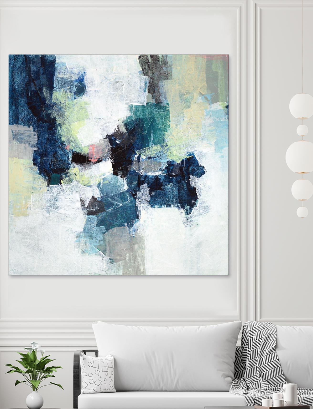 Dabber by Daleno Art on GIANT ART - pink abstract abstrait 