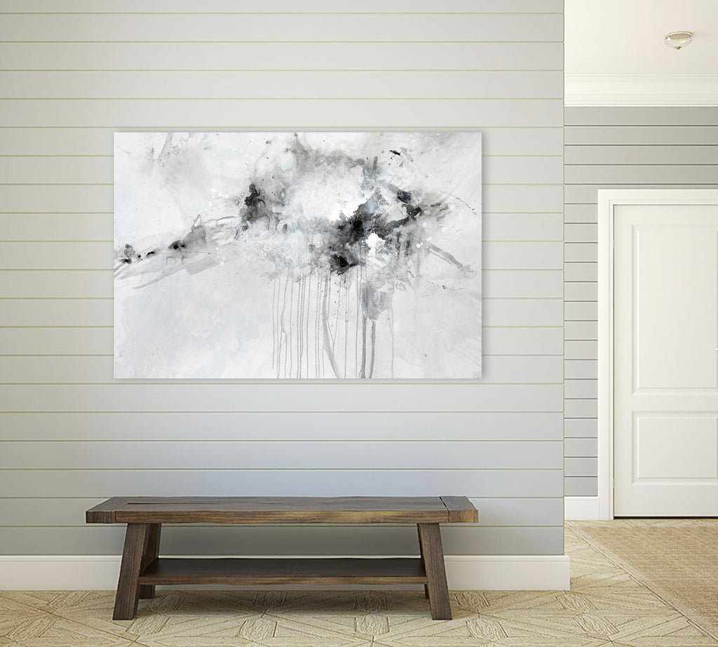 Silent Explosion by Daleno Art on GIANT ART - blue abstract abstrait 