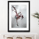 Welcomed Disturbance II by Daleno Art on GIANT ART - pink  abstract abstrait 