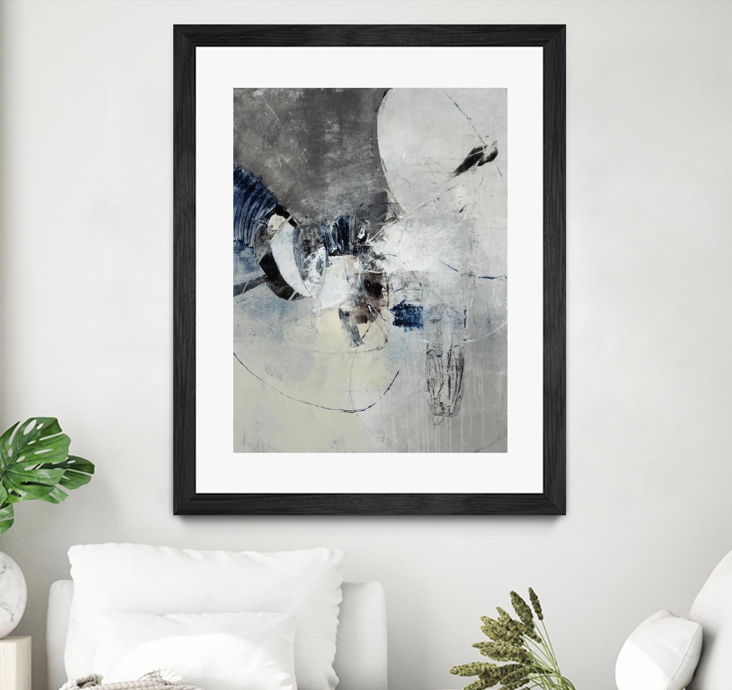 Solid Strike I by Daleno Art on GIANT ART - grey  abstract abstrait 