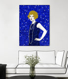 Zelda by Sofia Bonati on GIANT ART - yellow men and women