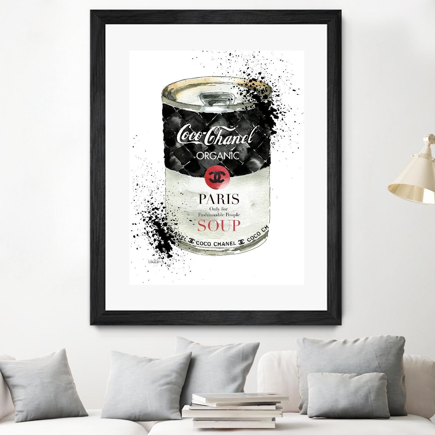 Fashion Soup by Mercedes Lopez Charro on GIANT ART