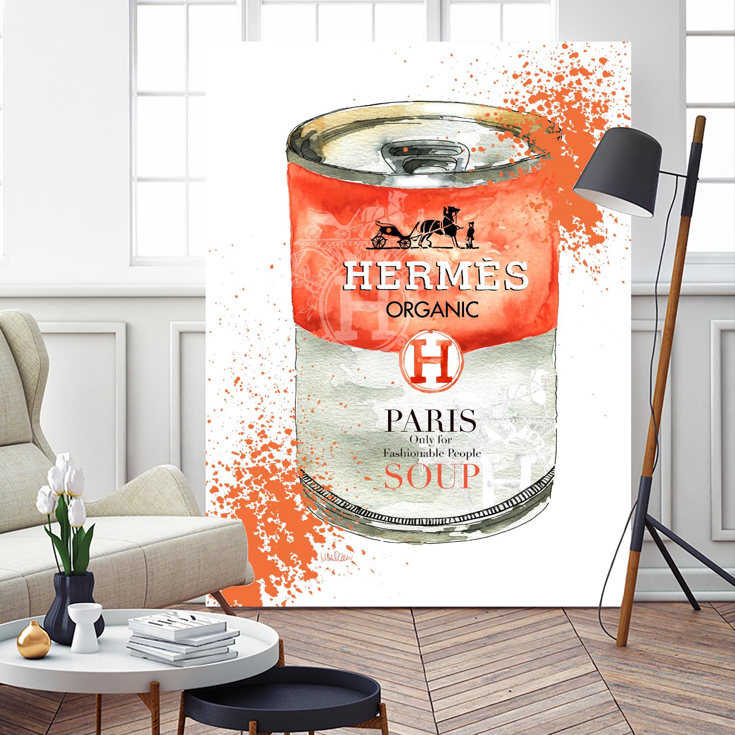 Hermes Soup by Mercedes Lopez Charro on GIANT ART