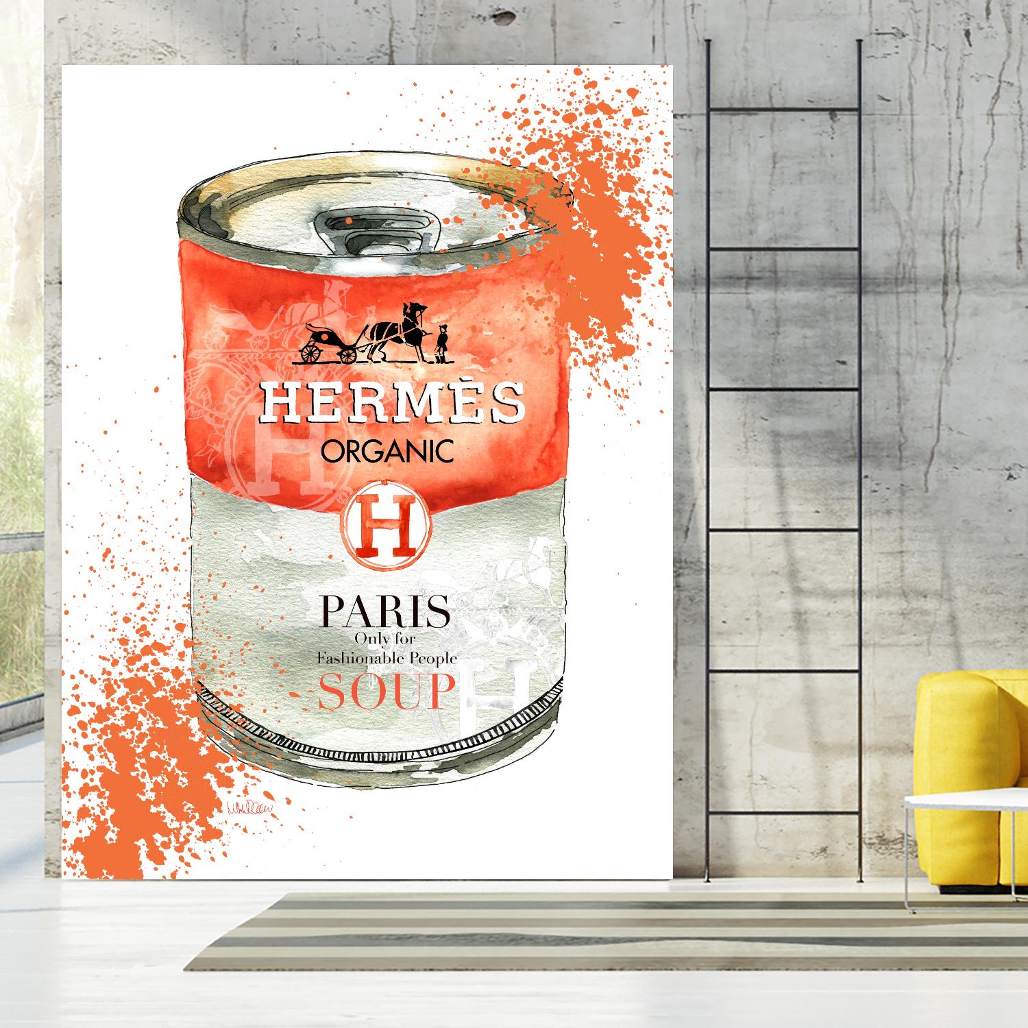 Hermes Soup by Mercedes Lopez Charro on GIANT ART