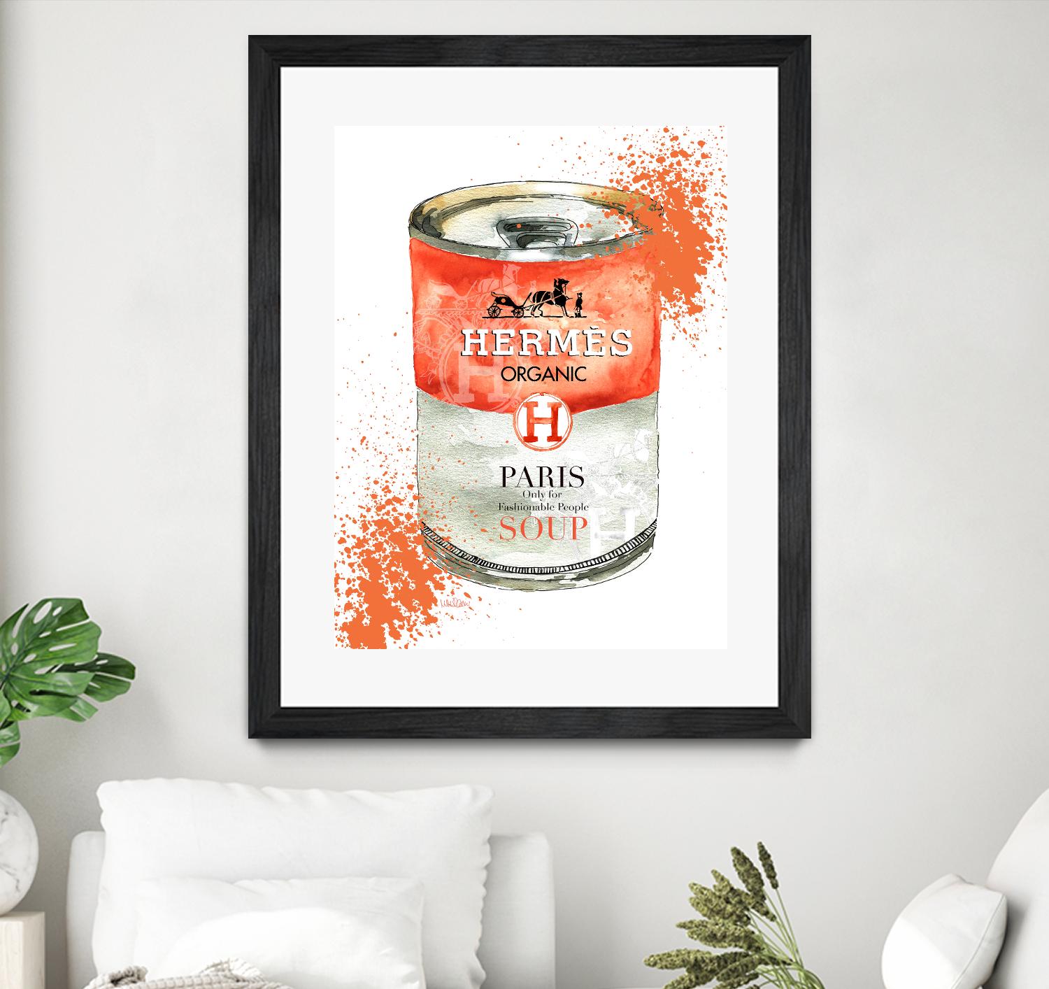 Hermes Soup by Mercedes Lopez Charro on GIANT ART