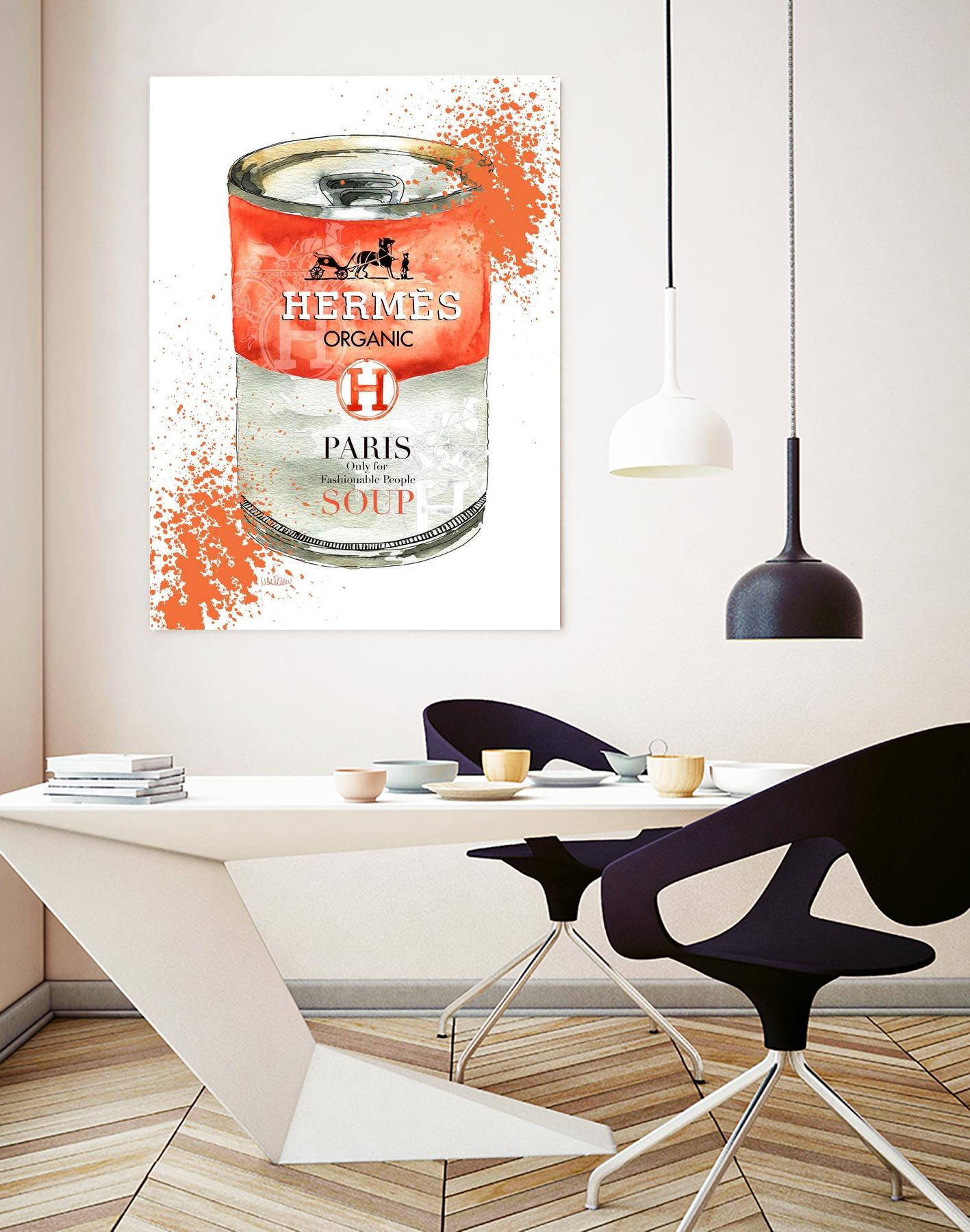 Hermes Soup by Mercedes Lopez Charro on GIANT ART